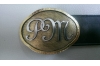 Gürtelschnalle Monogramm